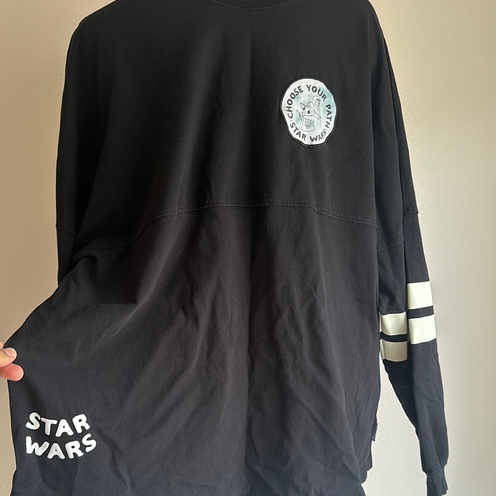 Star Wars Black Long Sleeve Shirt Mens XXL